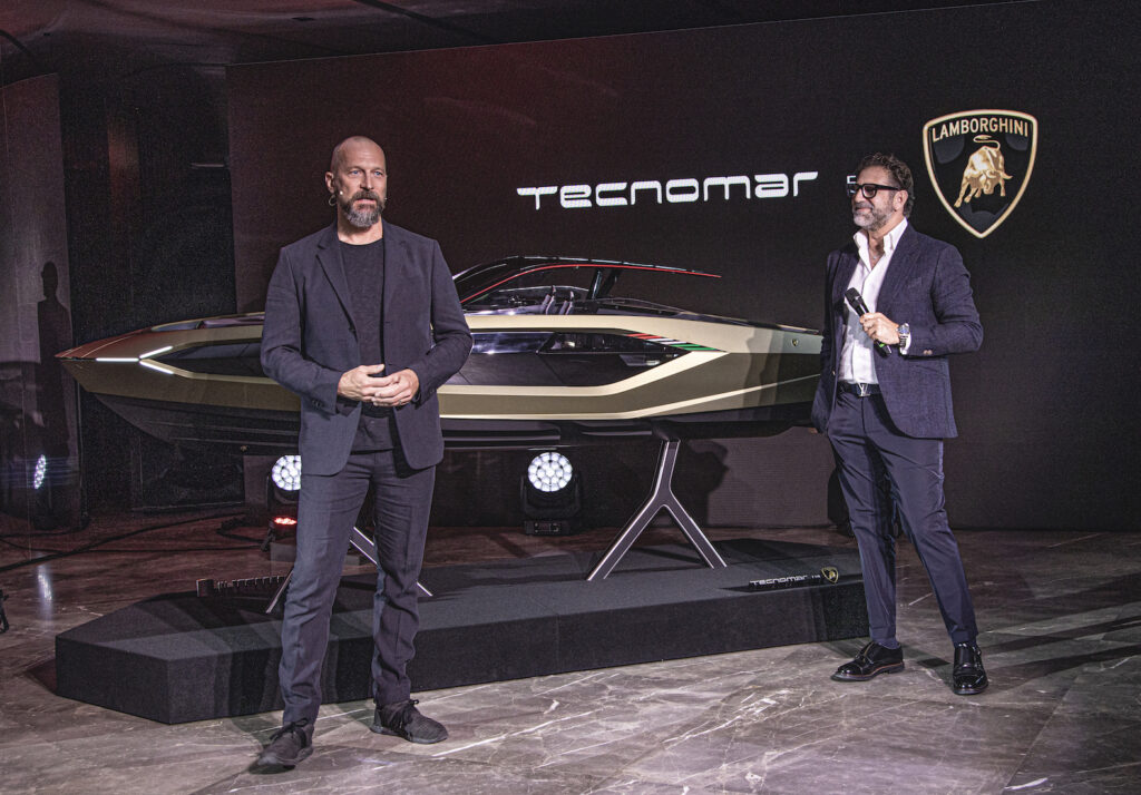 Tecnomar for Lamborghini 63 Yacht Unveiling | Zoran Filicic